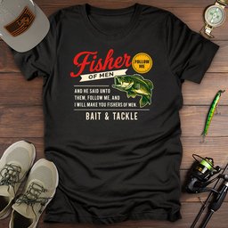 Fishers Of Men T Shirt Gift For Fishing Enthusiast