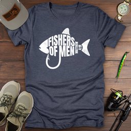 Fishers Of Men T Shirt Gift For Fishing Enthusiast