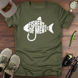 Fishers Of Men T Shirt Gift For Fishing Enthusiast