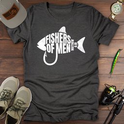 Fishers Of Men T Shirt Gift For Fishing Enthusiast