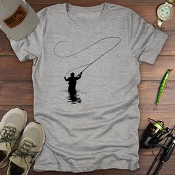 Perfect Cast T Shirt Gift For Fishing Enthusiast