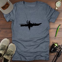 Kayak Fishing T Shirt Gift For Fishing Enthusiast
