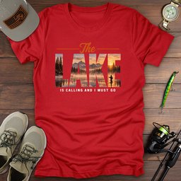 Lake Calling T Shirt Gift For Fishing Enthusiast