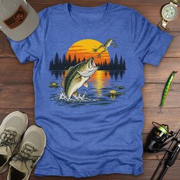 Largemouth Energy T Shirt Gift For Fishing Enthusiast