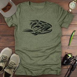 Flystream Trout T Shirt Gift For Fishing Enthusiast