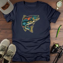 Mountain Water T Shirt Gift For Fishing Enthusiast