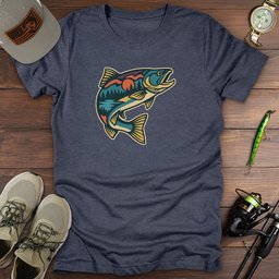 Mountain Water T Shirt Gift For Fishing Enthusiast