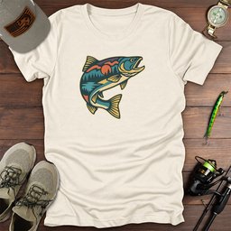 Mountain Water T Shirt Gift For Fishing Enthusiast