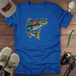 Mountain Water T Shirt Gift For Fishing Enthusiast
