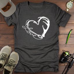 Love Fishing And Hunting T Shirt Gift For Fishing Enthusiast