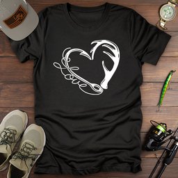 Love Fishing And Hunting T Shirt Gift For Fishing Enthusiast