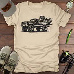 Liberty Truck T Shirt Gift For Fishing Enthusiast