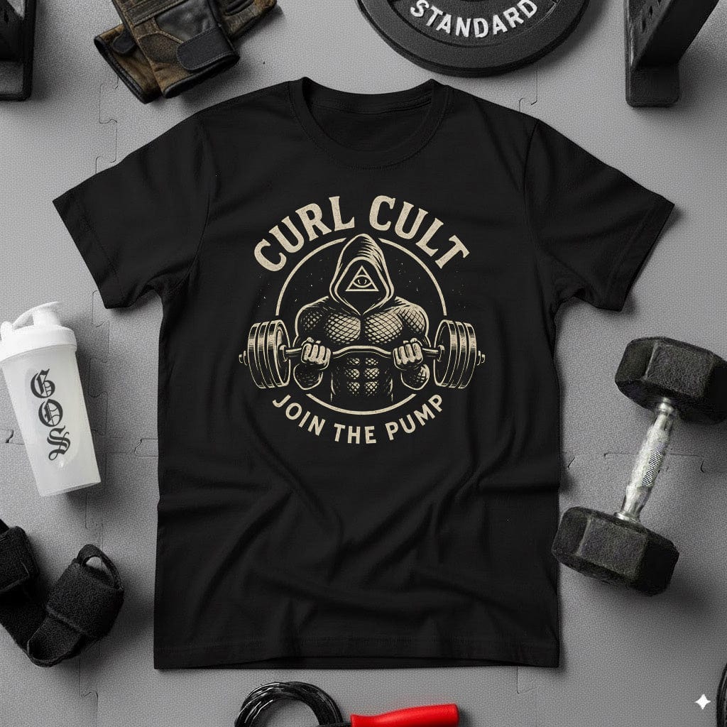 Curl Cult T Shirt Gift For Fitness Lover