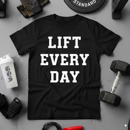 Lift Every Day T Shirt Gift For Fitness Lover