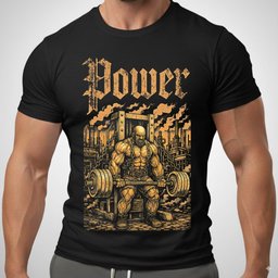 Power T Shirt Gift For Fitness Lover