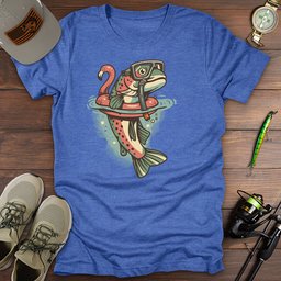 Reel Relaxed T Shirt Gift For Fishing Enthusiast