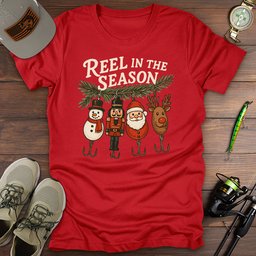 Reel In The Season T Shirt Gift For Fishing Enthusiast