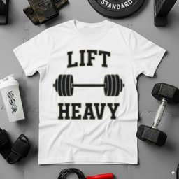 Lift Heavy T Shirt Gift For Fitness Lover