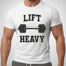 Lift Heavy T Shirt Gift For Fitness Lover