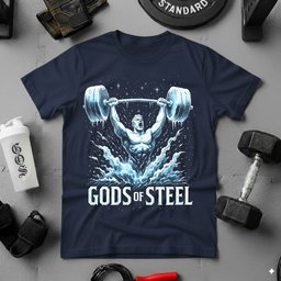 Steel Ice T Shirt Gift For Fitness Lover