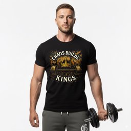 Chaos Builds Kings T Shirt Gift For Fitness Lover