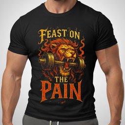 Feast On The Pain T Shirt Gift For Fitness Lover