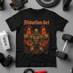 Abduction Set T Shirt Gift For Fitness Lover