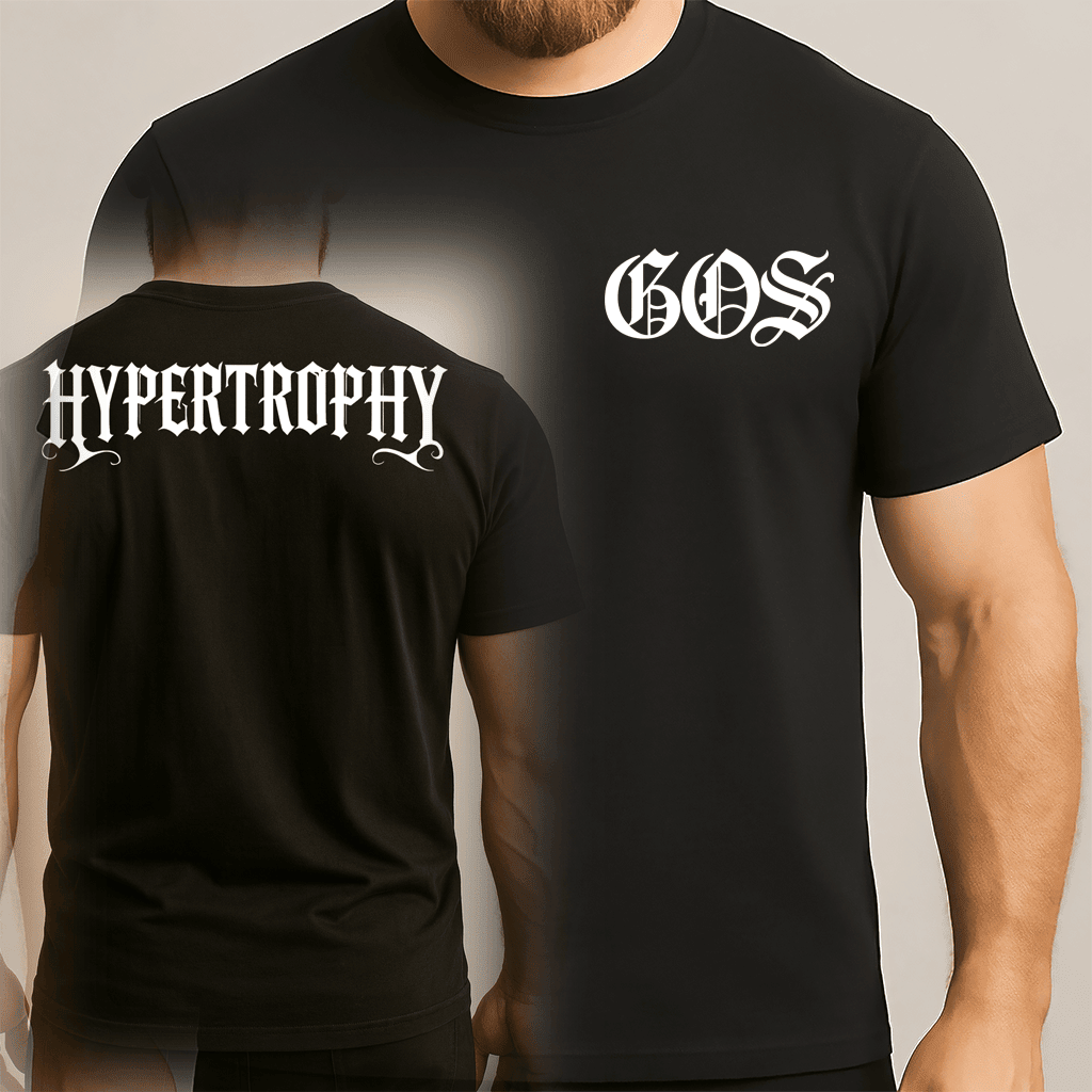 Gos Hypertrophy T Shirt Gift For Fitness Lover