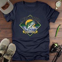 Reel Legend T Shirt Gift For Fishing Enthusiast