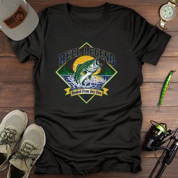 Reel Legend T Shirt Gift For Fishing Enthusiast