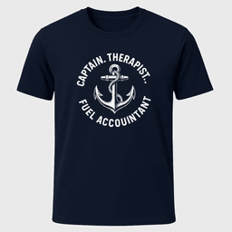 Captains Roles T Shirt Gift For Boat Owner