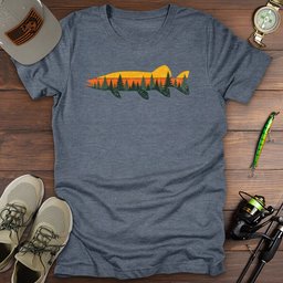 Wilderness Pike T Shirt Gift For Fishing Enthusiast