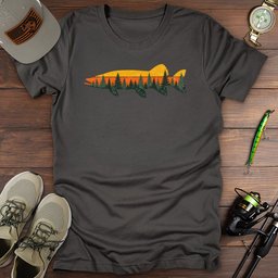 Wilderness Pike T Shirt Gift For Fishing Enthusiast