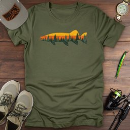 Wilderness Pike T Shirt Gift For Fishing Enthusiast