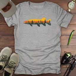 Wilderness Pike T Shirt Gift For Fishing Enthusiast