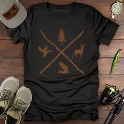 The Wild Four T Shirt Gift For Fishing Enthusiast