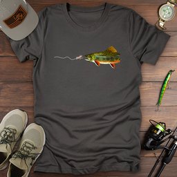 Trout Strike T Shirt Gift For Fishing Enthusiast