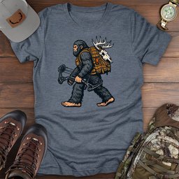 Sasquatch Hunter T Shirt Gift For Fishing Enthusiast