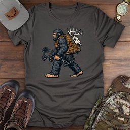 Sasquatch Hunter T Shirt Gift For Fishing Enthusiast
