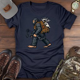 Sasquatch Hunter T Shirt Gift For Fishing Enthusiast