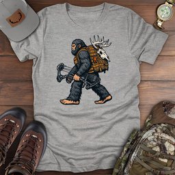 Sasquatch Hunter T Shirt Gift For Fishing Enthusiast