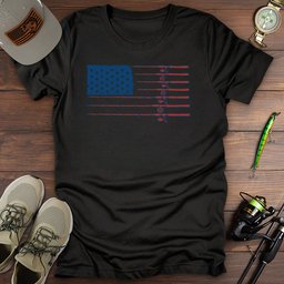 Reel Patriot T Shirt Gift For Fishing Enthusiast