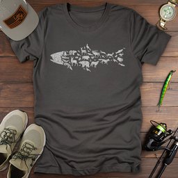 Wildlife Within T Shirt Gift For Fishing Enthusiast