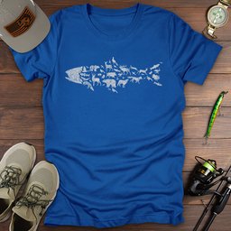 Wildlife Within T Shirt Gift For Fishing Enthusiast