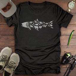 Wildlife Within T Shirt Gift For Fishing Enthusiast