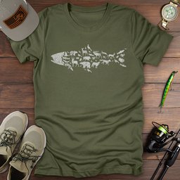 Wildlife Within T Shirt Gift For Fishing Enthusiast