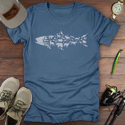 Wildlife Within T Shirt Gift For Fishing Enthusiast