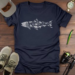 Wildlife Within T Shirt Gift For Fishing Enthusiast