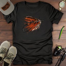 Steelhead Spey Fly T Shirt Gift For Fishing Enthusiast