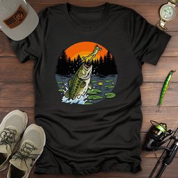 Sunrise Catch T Shirt Gift For Fishing Enthusiast